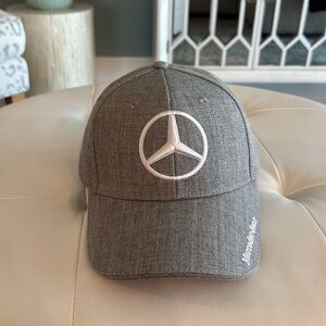 Mercedes Benz gray cap
